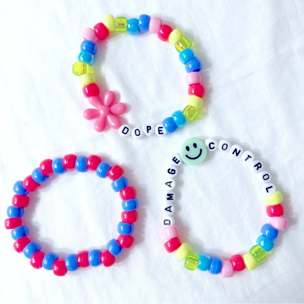 🌀 5/$25 🌀 Rave Kandi Bracelets | I15 - Picture 2 of 6